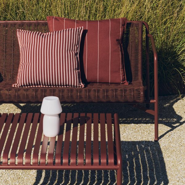 Vonkajší vankúš Terrazza Terracotta Bold Stripe 50 × 50 cm