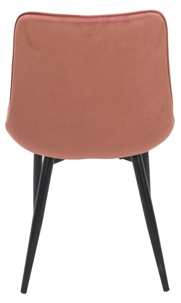 INLEA Jedálenská stolička 4 kusy ARDEN - rose gold