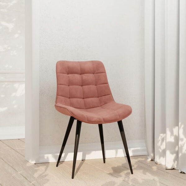 INLEA Jedálenská stolička 4 kusy ARDEN - rose gold