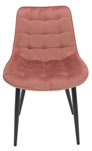 INLEA Jedálenská stolička 4 kusy ARDEN - rose gold