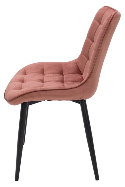INLEA Jedálenská stolička 4 kusy ARDEN - rose gold