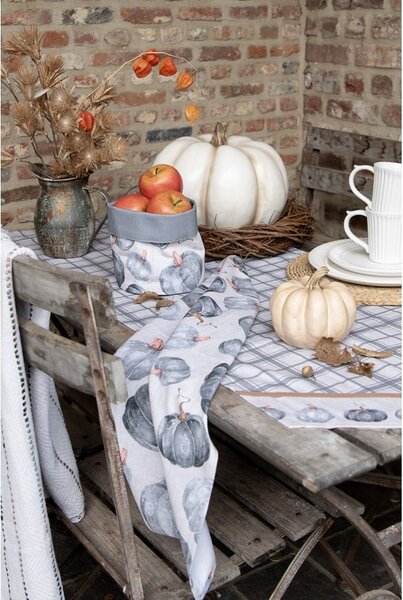 Bavlnená utierka s tekvicami Country Style Pumpkin - 50*70 cm - Clayre & Eef