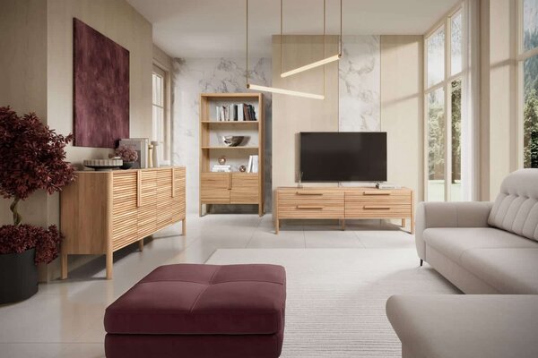Komoda z masívneho dreva Barcelona 4D
