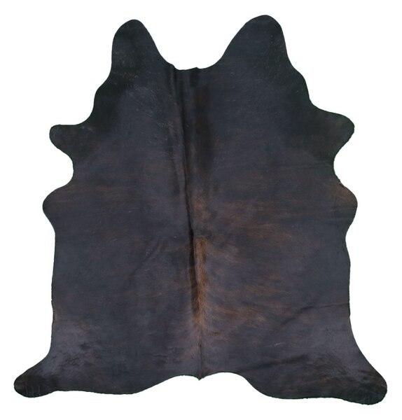 Hovädzia koža - Brindle Black 200x200 cm