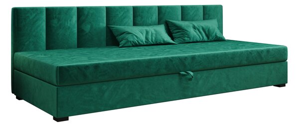 Jednolôžková posteľ 80x195 MANKA BIZ 1 - zelená