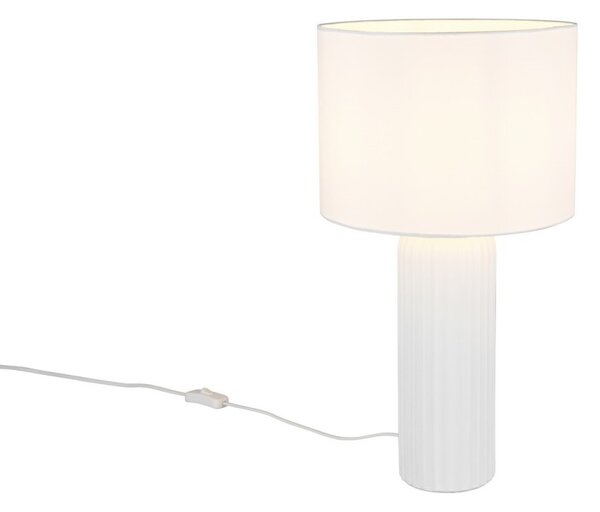 Trio TR51811031 stolná lampička BLAIR | 10W E27 | vypínač | biela
