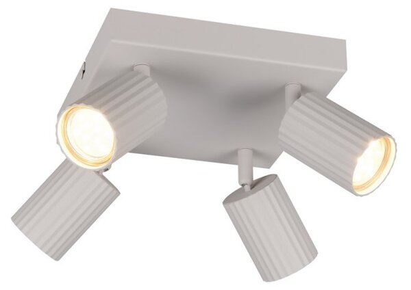 Trio T867730476 bodové stropné svietidlo SOKA | 10W GU10 | sivá