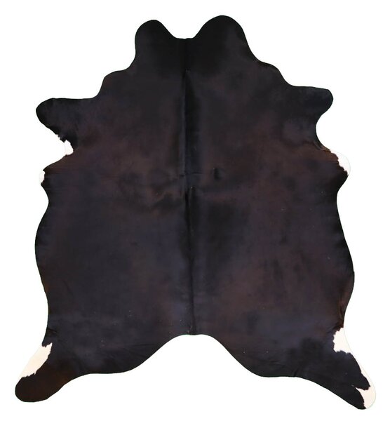 Hovädzia koža - Black 220x195 cm