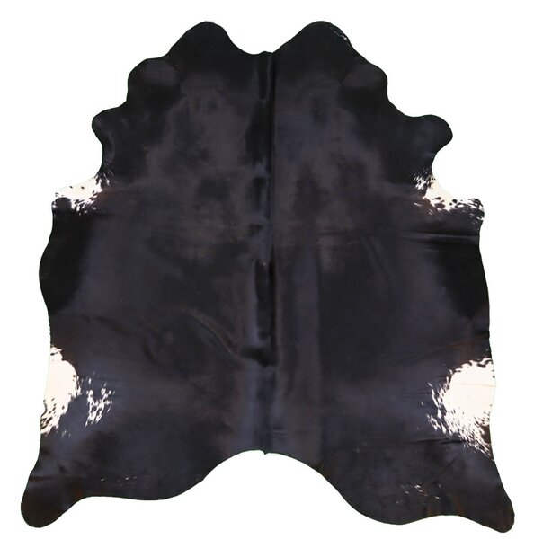 Hovädzia koža - Black 230x190 cm
