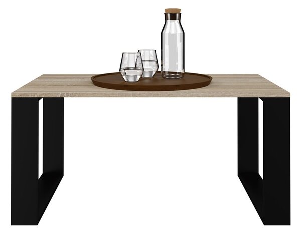 Konferenčný stolík LOFT MODERN Dub sonoma + čierna