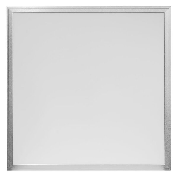 Strieborný podhľadový LED panel 600 x 600mm 45W Farba svetla Denná biela
