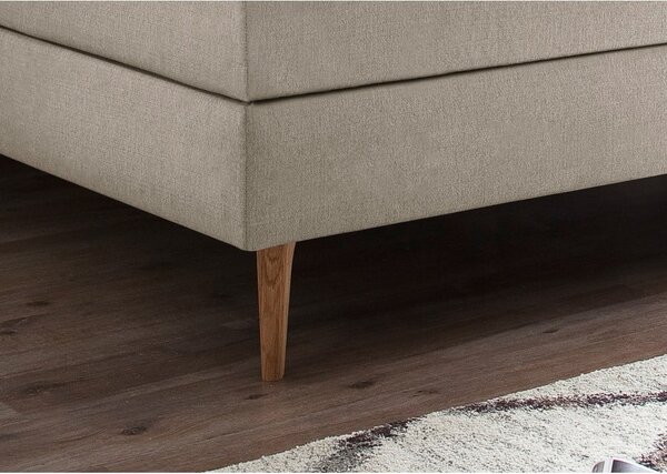 Béžová boxspring posteľ 160x200 cm Massello – Meise Möbel