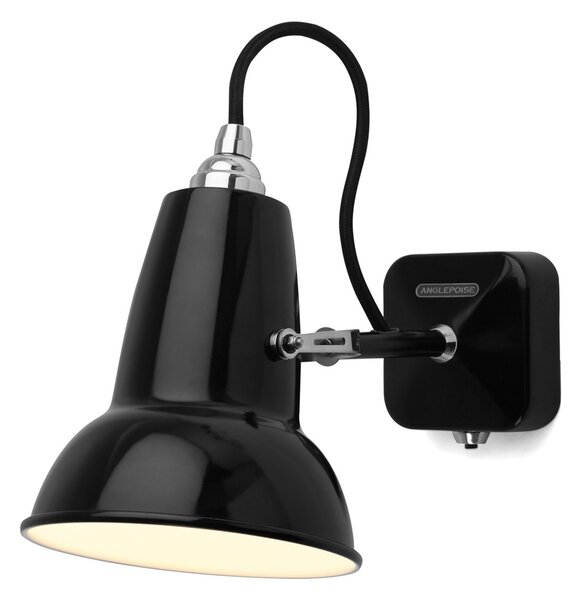 Nástenné Svietidlo Anglepoise, Original 1227, Čierna, Obývacia izba, Kov, Industriálny