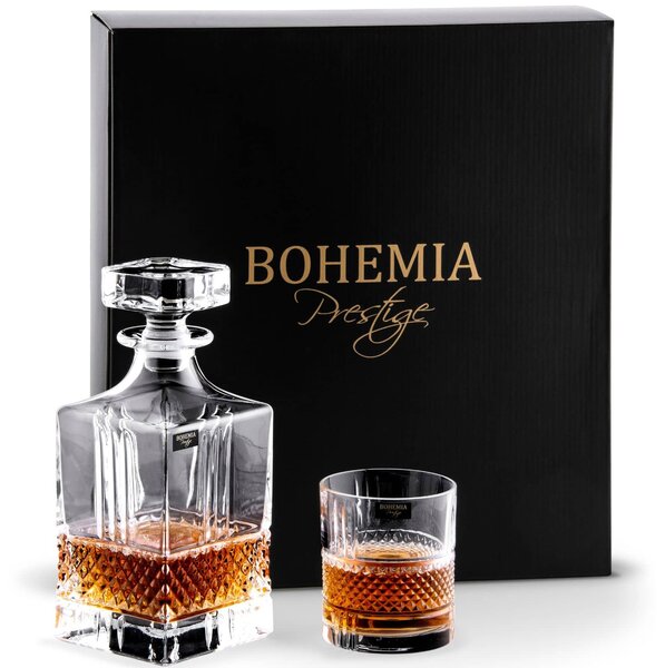 BOHEMIA PRESTIGE ELEGANTE WHISKY SADA 1+6 KS BX