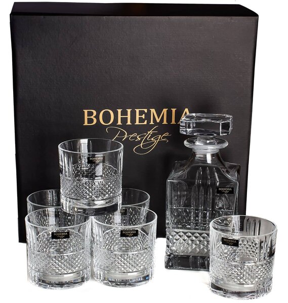 BOHEMIA PRESTIGE ELEGANTE WHISKY SADA 1+6 KS BX
