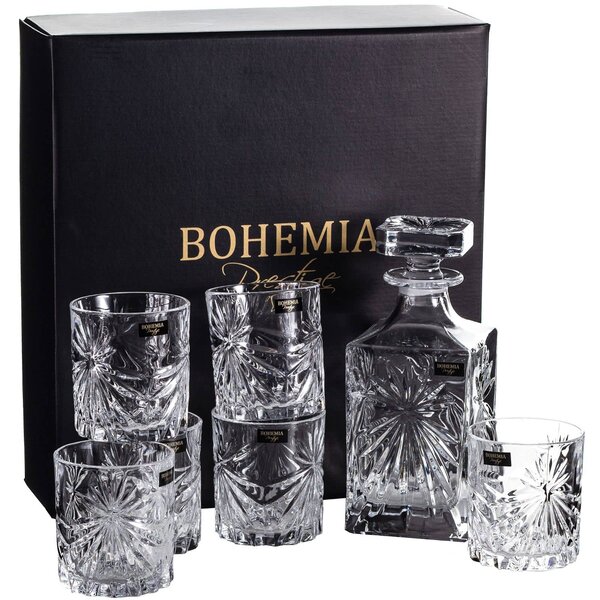 BOHEMIA PRESTIGE FIORE WHISKY SADA 1+6 KS BS