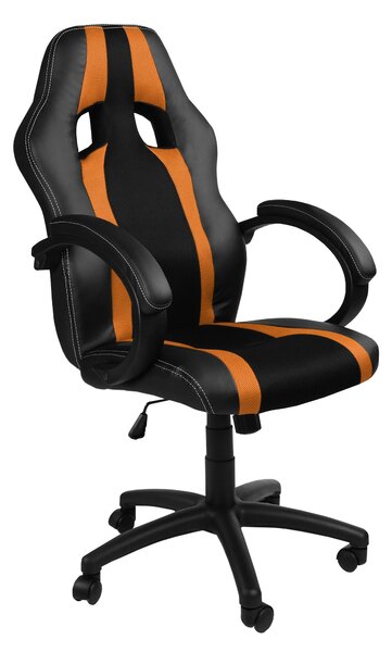 Aga Herné stoličky MR2060 Čierno - Oranžové