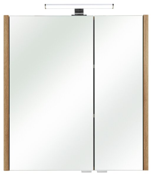 ZRKADLOVÁ SKRINKA, farba duba, 62/70/20 cm Xora - Kúpeľňové skrinky