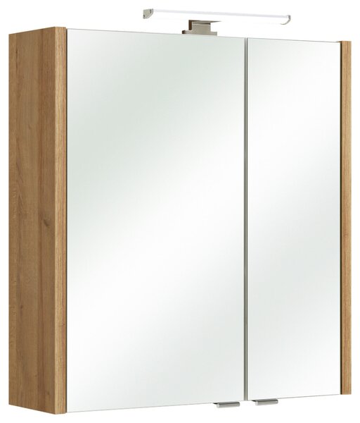ZRKADLOVÁ SKRINKA, farba duba, 62/70/20 cm Xora - Kúpeľňové skrinky