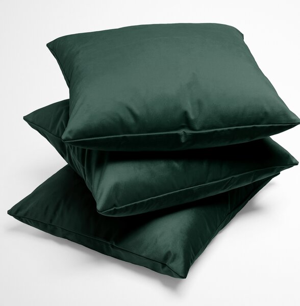 Biante Zamatová obliečka na vankúš Velvet Prémium SVP-044 Lesná zelená 30 x 50 cm