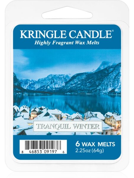 Kringle Candle Tranquil Winter vonná sviečka 64 g