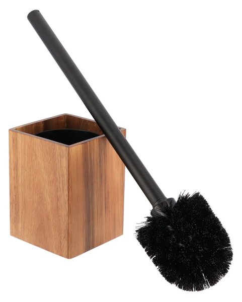 WC kefa Acacia Square, hnedá/s čiernymi prvkami