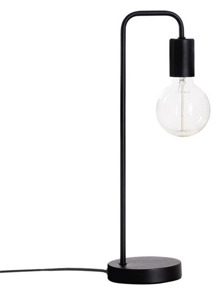 DekorStyle Stolná lampa Keli čierna 45 cm