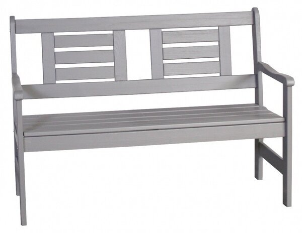 Hector Záhradná lavička Boulogne 120 cm sivá