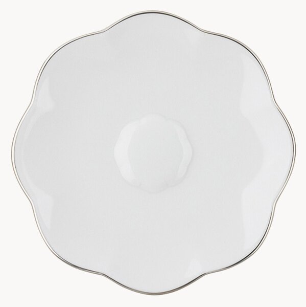 Porcelánové podšálky na espresso Sonetto, 6 ks