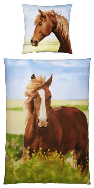 DETSKÉ OBLIEČKY S KONÍKOM 140/200 cm - Online Only posledné kusy, Online Only