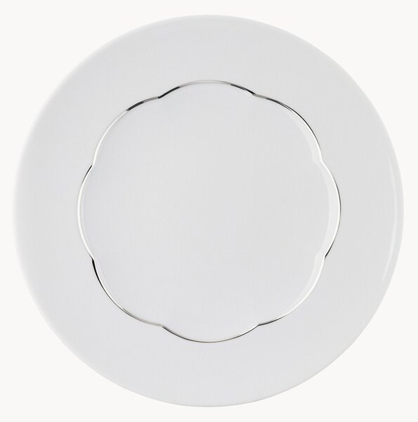 Porcelánové raňajkové taniere Sonetto, 6 ks