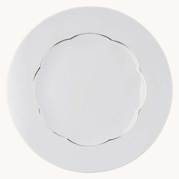 Porcelánové plytké taniere Sonetto, 6 ks