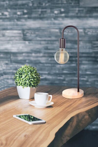 STOLNÁ LAMPA, E27, 15/47/15 cm Kayoom - Online Only bytové doplnky, Online Only