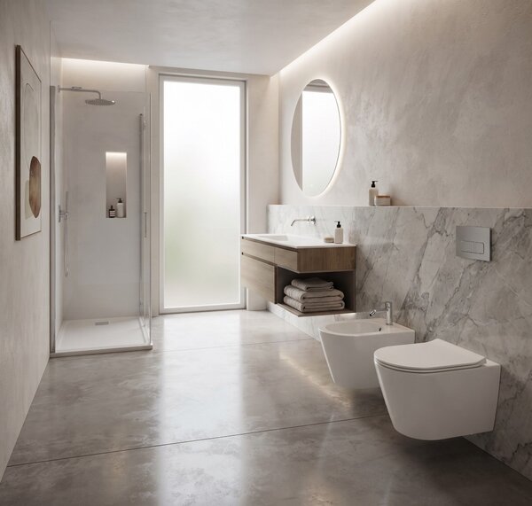 Erga Vento, závesný bidet 485x360x320 mm, biela lesklá, ERG-V03-VENTO-BD-WH