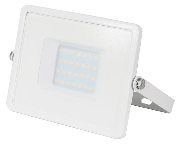 Biely LED reflektor 30W Premium Farba svetla Denná biela 404