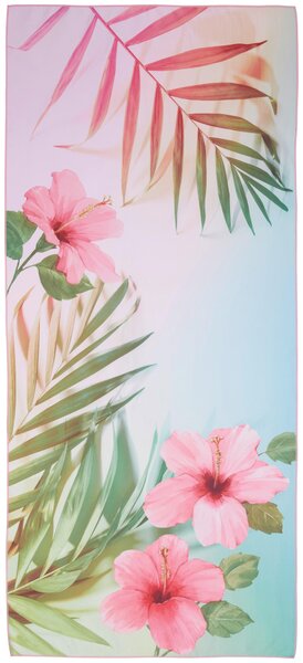 PLÁŽOVÁ OSUŠKA, 80/180 cm, viacfarebná, ružová Esposa - Kúpeľňový textil