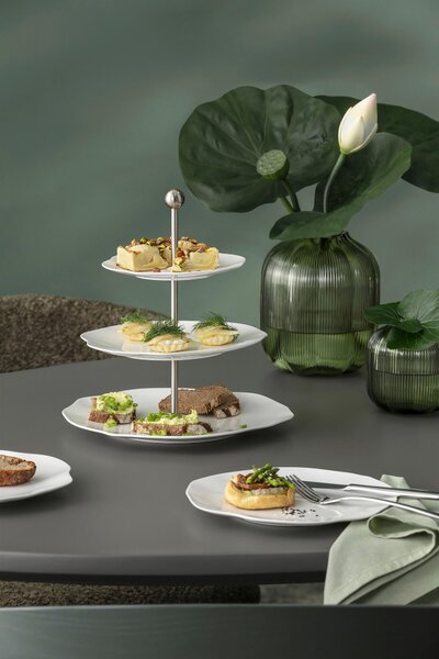 RAŇAJKOVÝ TANIER jemný kostný porcelán (fine bone china) keramika Villeroy & Boch - Jedálenské sety