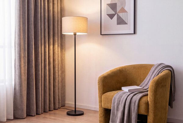 STOJACIA LAMPA, 38/151 cm Eglo - Online Only bytové doplnky, Online Only