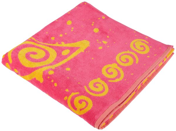 PLÁŽOVÁ OSUŠKA, 90/180 cm, ružová, pink Esposa - Kúpeľňový textil
