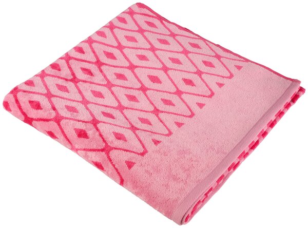 PLÁŽOVÁ OSUŠKA, 90/180 cm, ružová, pink Esposa - Kúpeľňový textil