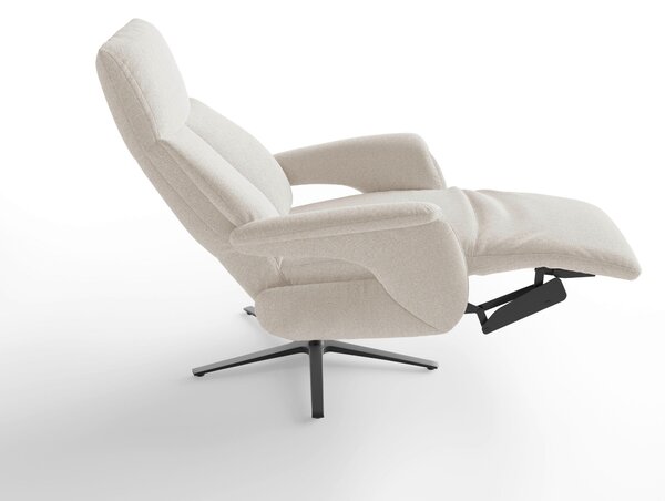 RELAXAČNÉ KRESLO, textil, krémová Sit & More - Online Only obývacie izby, Online Only