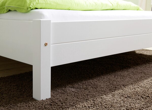 POSTEĽ, 140/200 cm biela MID.YOU - Postele, Online Only