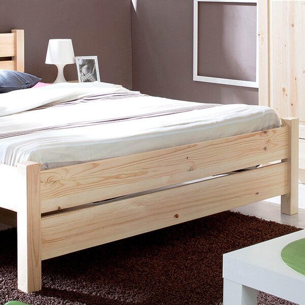 POSTEĽ, 140/200 cm farba borovice MID.YOU - Postele, Online Only