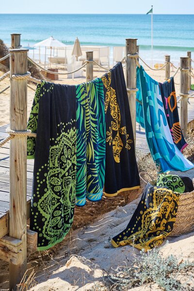 PLÁŽOVÁ OSUŠKA, 90/180 cm, viacfarebná Esposa - Kúpeľňový textil