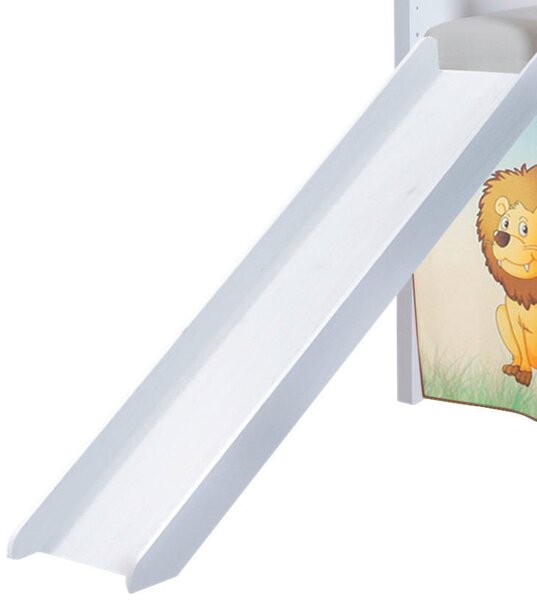 POSTEĽ S PRIESTOROM NA HRU, 90/200 cm viacfarebná, biela MID.YOU - Detské izby, Online Only