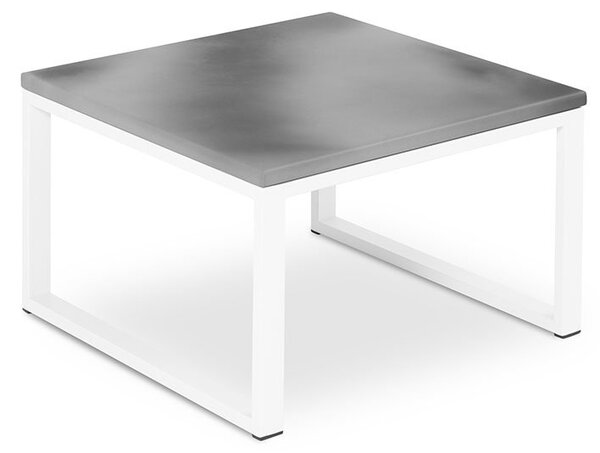 Záhradný stôl Nicea Concrete Imitation – rám 60 × 60 × 36 cm CALME JARDIN