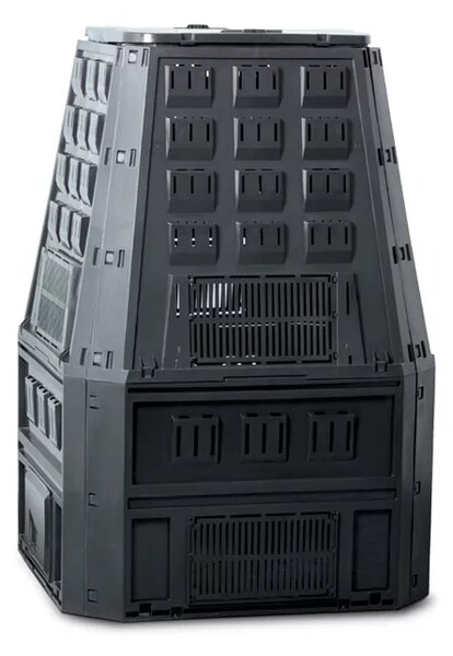 Záhradný kompostér IKEL850C 850 l - čierna
