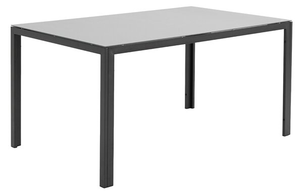 Jedálenský záhradný set BABLIA - antracit / šedý