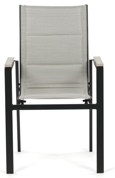 Záhradná stolička béžová AZC-S1110 BK