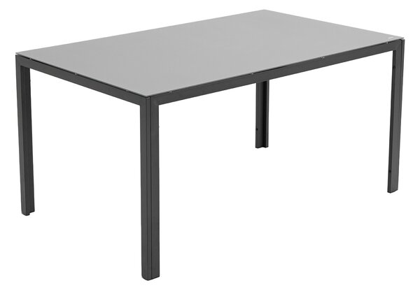 Jedálenský záhradný set BABLIA - antracit / šedý
